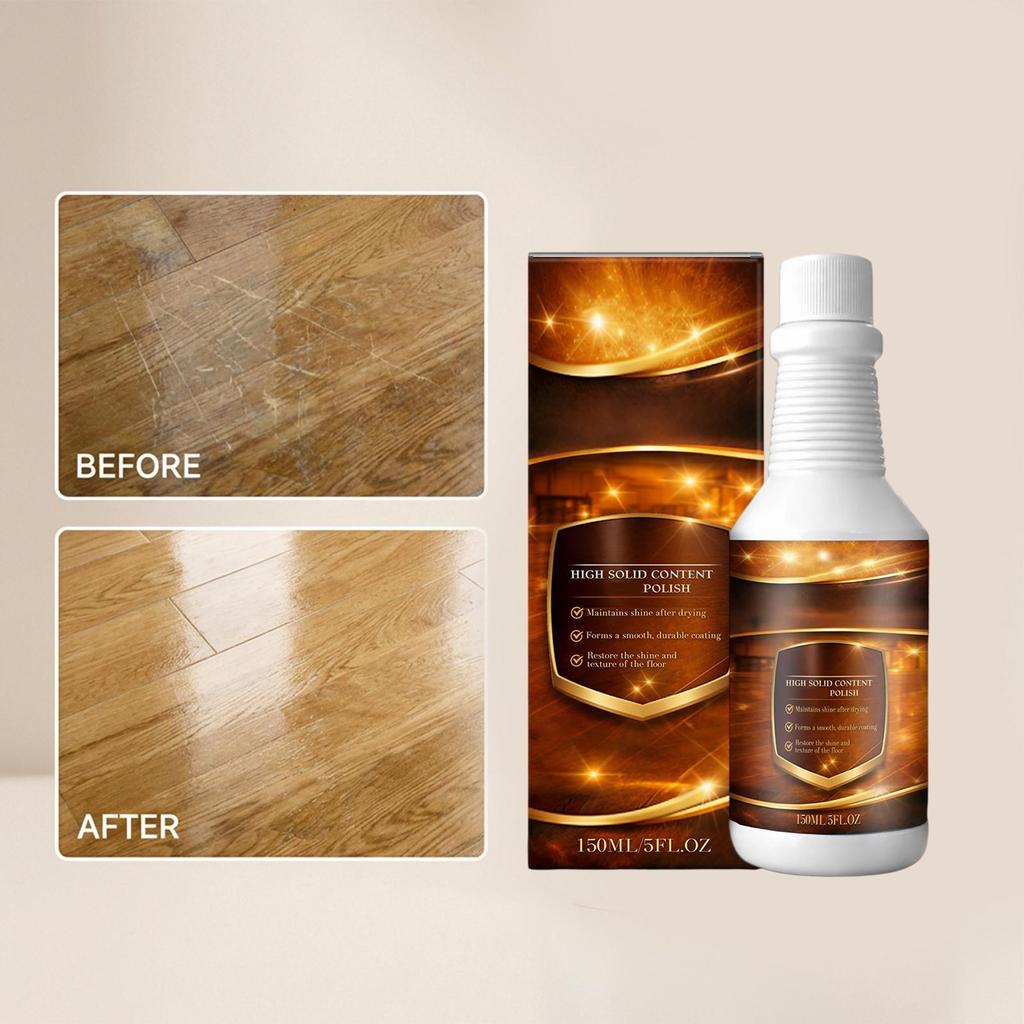 Wood Floor Restorer 150ml High Gloss Cleaning Floor Cleaner Scratch Remover Agent for Restoration Refinishing Home Office