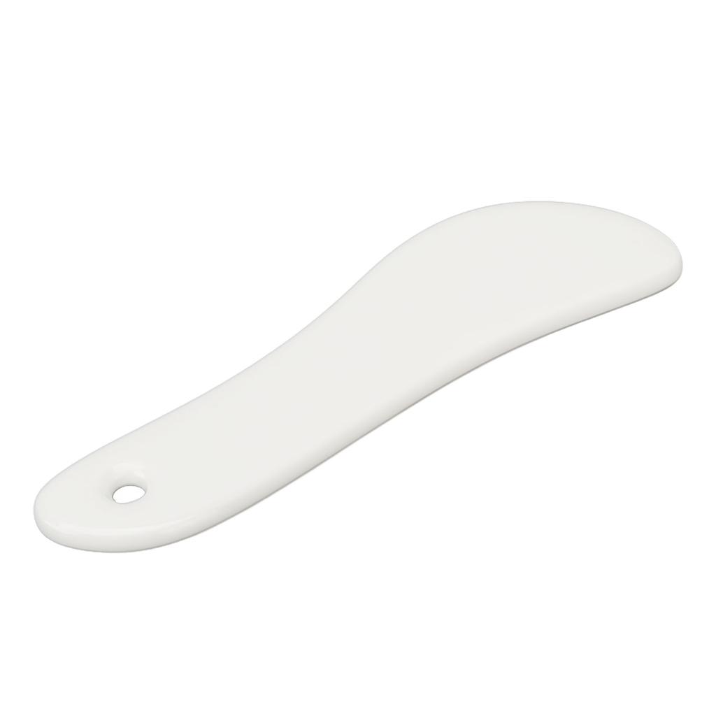 GuaSha Scraping Massage Tool S Shape Face Lifting Physical Stuff Guasha Board White