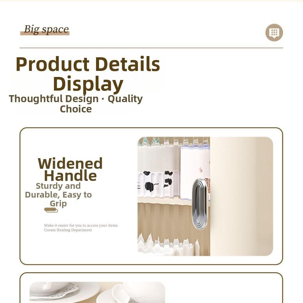 Dust-Proof Cup Storage Box Space Saving Kitchen Organizer Light Luxury Water Cup Holder  Kitchen
