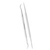 2pcs Ingrown Toenail File Lifter Professional Double Sided Stainless Steel Ingrown Toenail Cleaner Tool