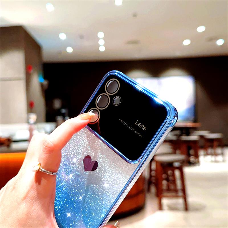 Husă de lux pentru Samsung Galaxy S23 Ultra A52 A53 A54 A14 4g 5g A24 A23 husă din silicon antișoc