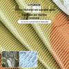 Green Little Bear Ice Silk Cooling Mat Set: Washable, Foldable, Soft - Free Shipping