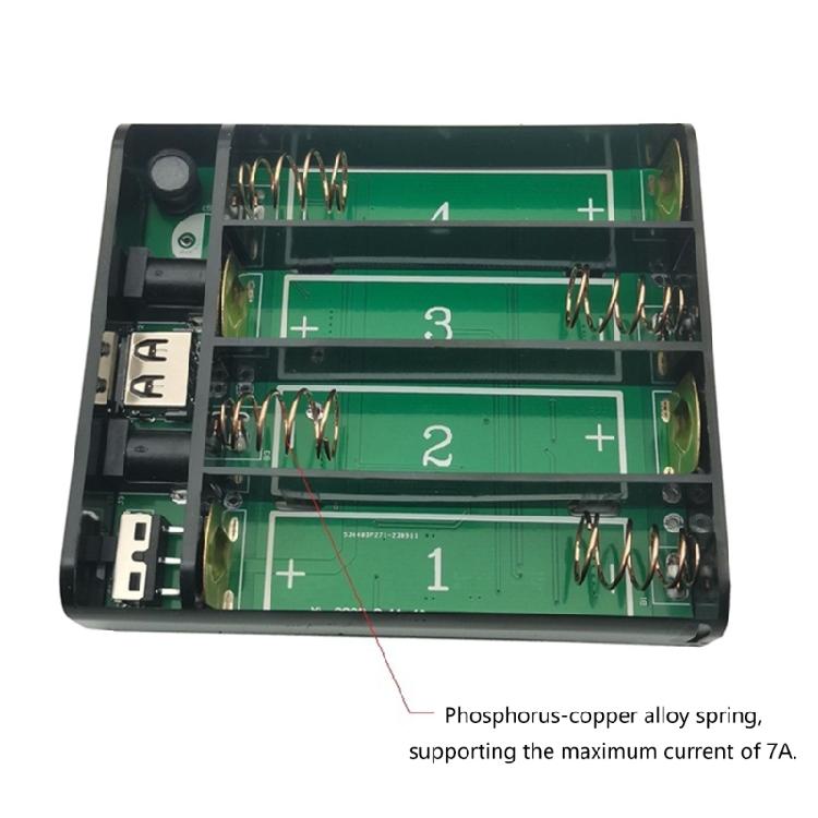 UPS System 18650 Power Supply Box for Networking Devices 18650 Battery Case With Overcharge Protections  Stable Output