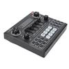 Live Sound Card Professional Dual Channel Bluetooth Stereo Mixer Board with Effect Voice Changer for Live Streaming