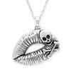 Practical Sturdy Alloy Skull Lips Pendant Necklace Suitable for Parties Gatherings and Daily Stylish Outfits Casual Wear
