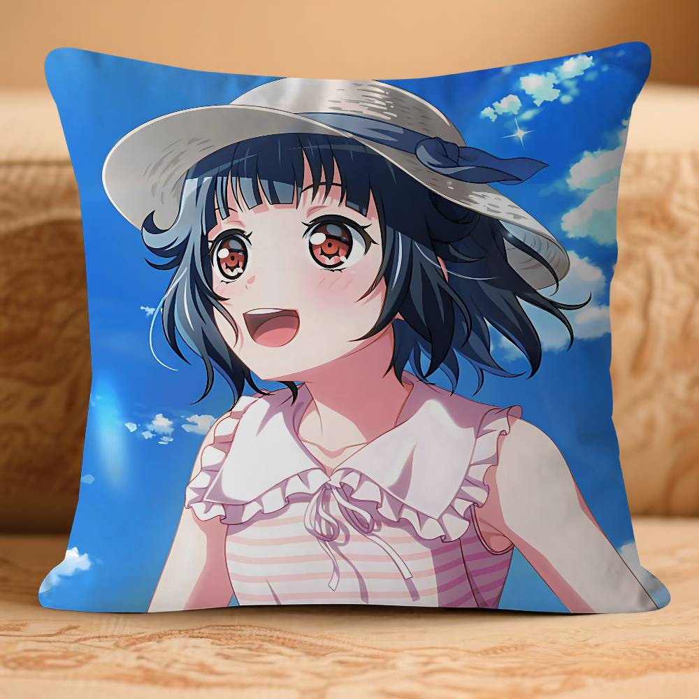 B-BanGS Anime D-DreamS 45*45cm Kissenbezug Dekokissenbezug Heimkissenbezug für Sofakissen