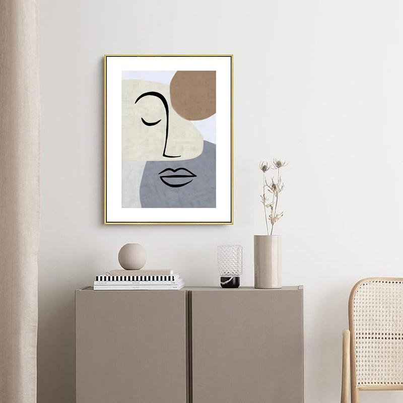 Scandinavian Nature Landscape Canvas Painting Grass Beach Sunset Wall Art Poster Nordic Printing Modern Picture Home Decoration No Frame