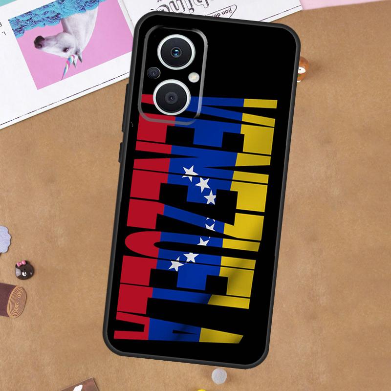 Venezuela Flag Coat Of Arms Phone Case For OPPO Reno 8T 2 3 4 5 Z 6 7 8 Lite OPPO Find X5 Lite X6 Pro X2 X3 Neo Cover