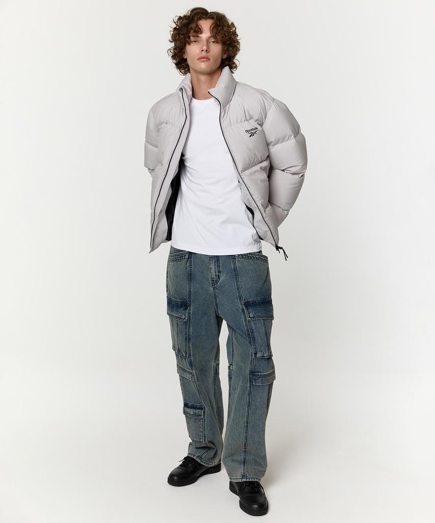 Reebok Active Short Down Jacket - Gray