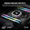 CORSAIR PC Paměť DDR4 - VENGEANCE RGB PRO - 16GB (2x8GB) - 3600Mhz - CAS 18 - Černá (CMH16GX4M2D3600C18)