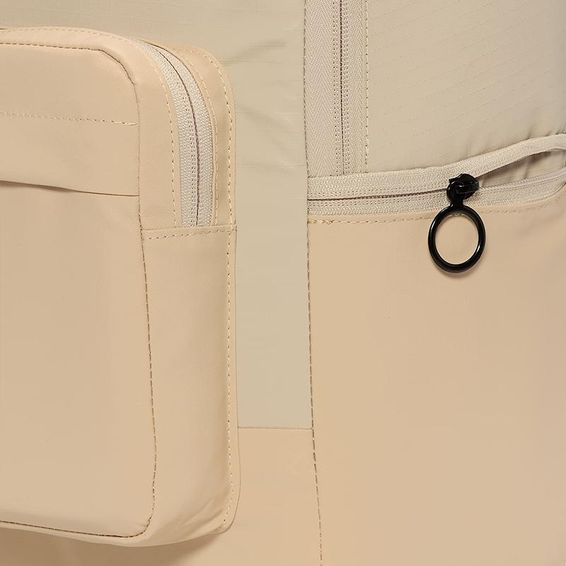 Nike Heritage Fabric Backpack Tubas Unisex Desert Khaki & Black Casual DN3592-253