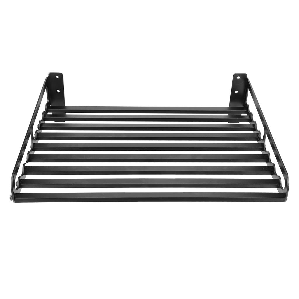 Wall Mounted Microwave Oven Shelf Bracket Storage Rack Holder Household Kitchen Organizer50x40cm