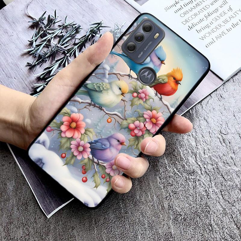 

Чехол для телефона Birds для Moto Edge 50 40 Pro Edge 40 30 Ultra Neo Fusion G Power G Stylus G Play E32 E20 E40 Moto Edge 40 Pro