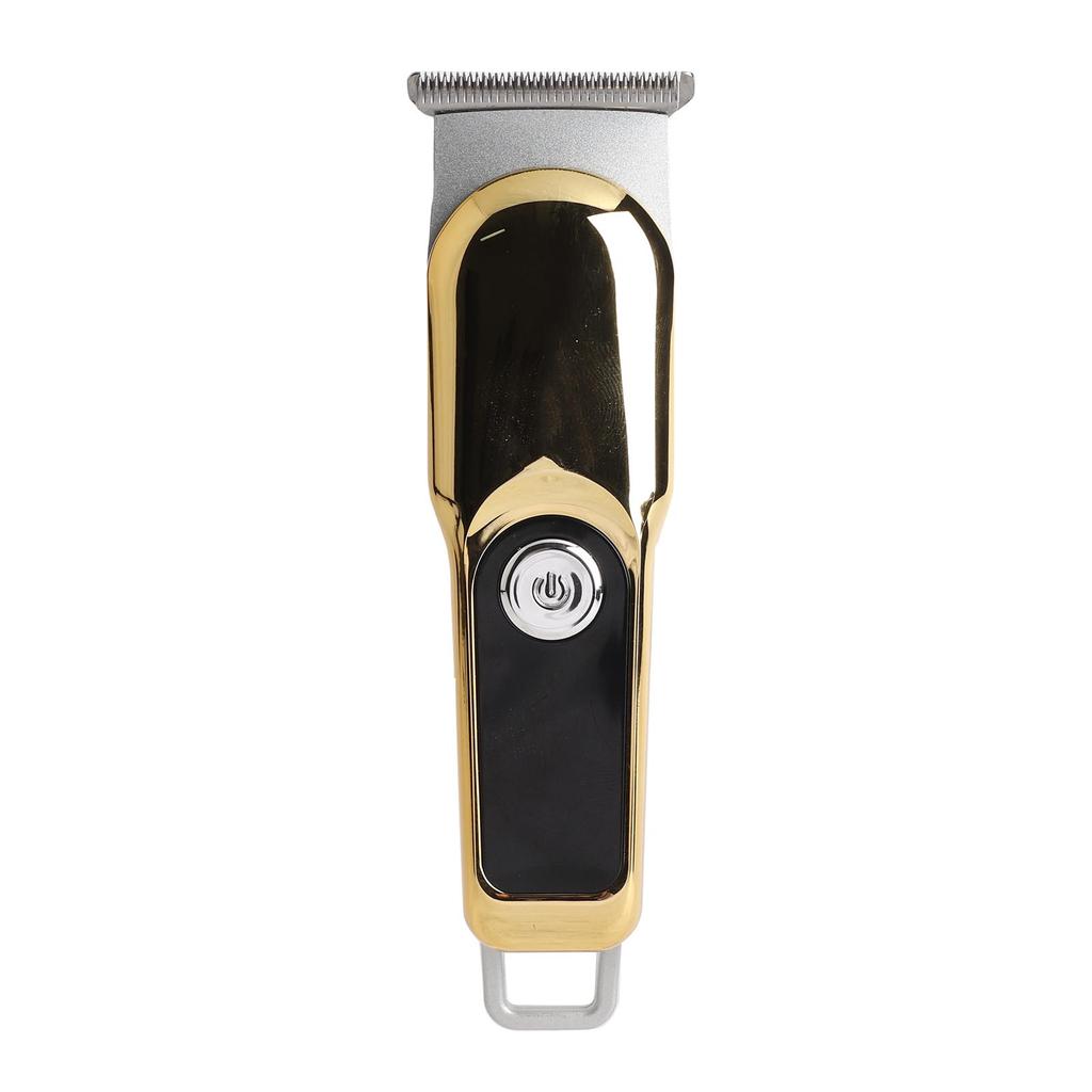 Hair Clipper Gold Metal Incisive Lightweight Electric Hair Trimmer for Home Use 600mAh