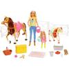 BARBIE Coffret Barbie Et Chelsea Amies Des Chevaux