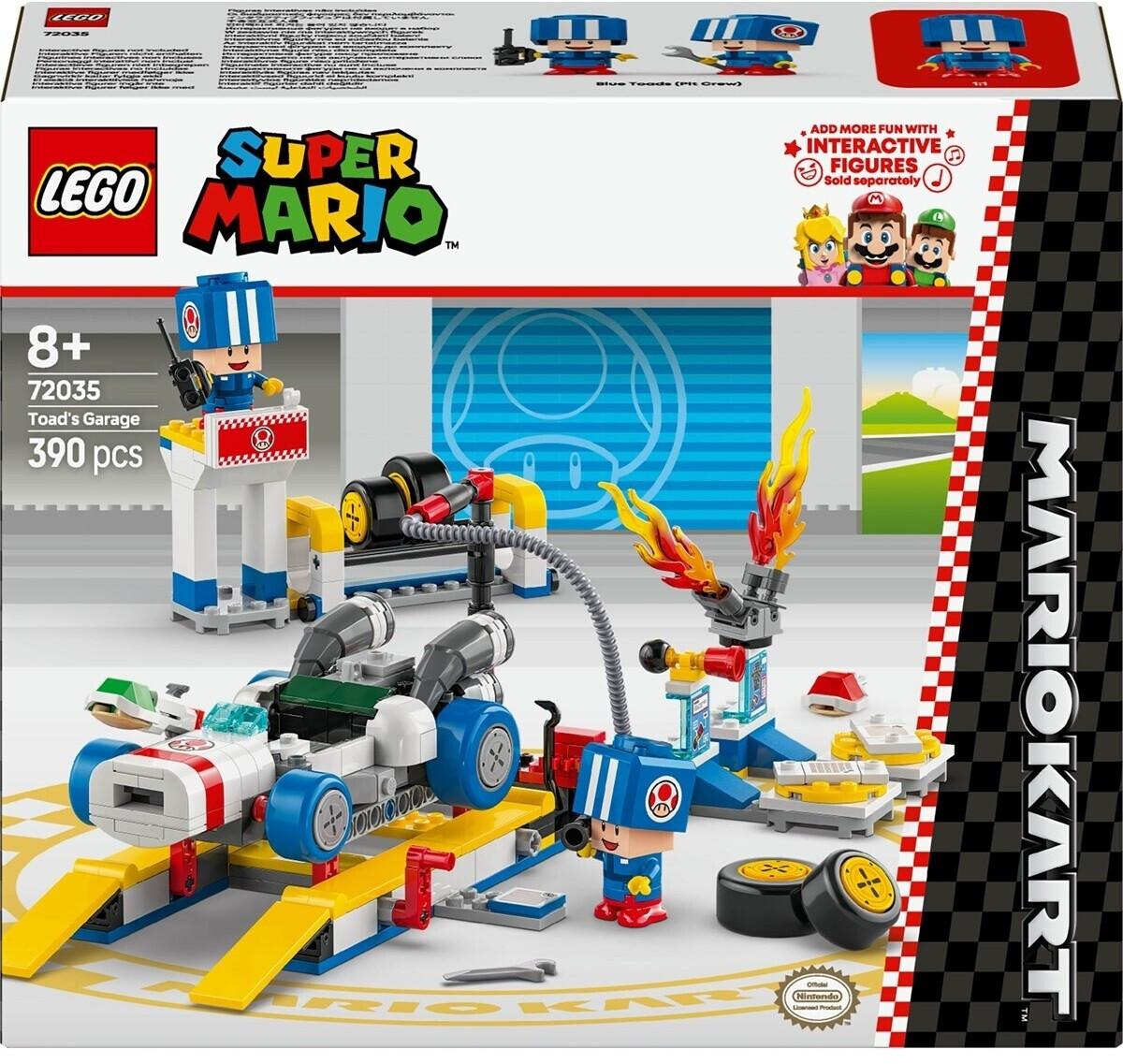 

LEGO конструктор Super Mario – Mario Kart – Мастерская Тоада (72035)