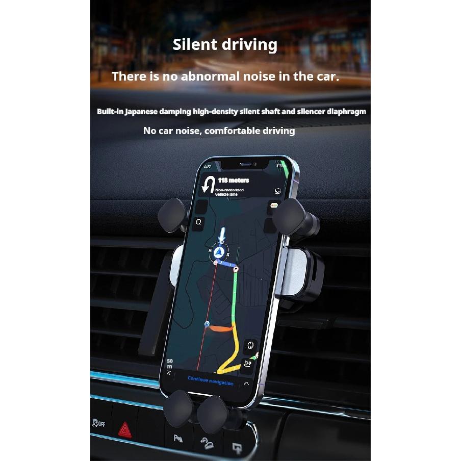 Car Phone Holder For Volkswagen Golf MK7 7 2014-2020 Gravity Stand Mount Support Base Horizontal GPS Mobile Bracket Accessories