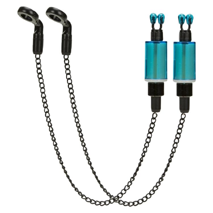Чувствительные Сигнализаторы на Цепочке Поплавки Индикатор Карповая Рыбалка Сигнализаторы Поклевок Рыболовные Снасти Сигнализаторы Поклевок Грузила-Поплавки Подвес синий