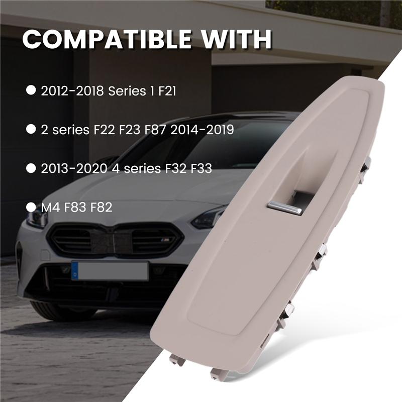 Car Passenger Side Window Lock Lift Switch Panel Cover 51417318451 51417365347 For BMW 1 2 4 Series F21 F22 F32