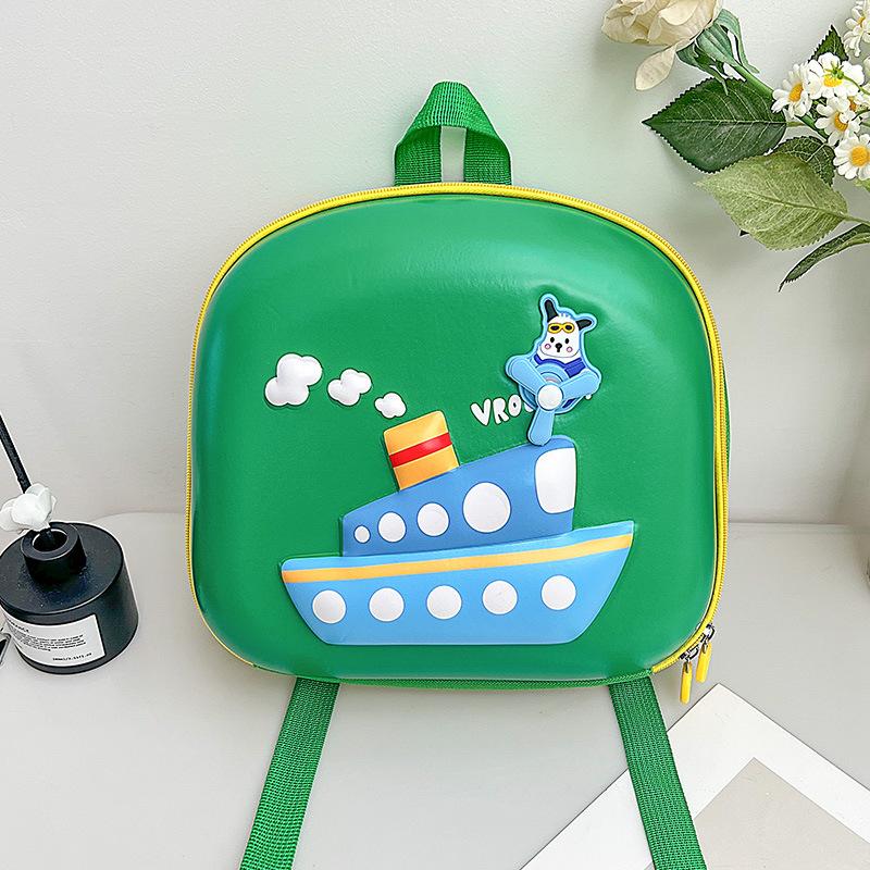 School BagsNew cute cartoon ship hard shell bag cute foreign style small  casual versatile trend bag