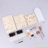 1Set Diy Science Toys Kids Diy Paddle Wheel Ship Assembling Model Stem Electric Educational Teaching Kit Experiment Puzzle Toy