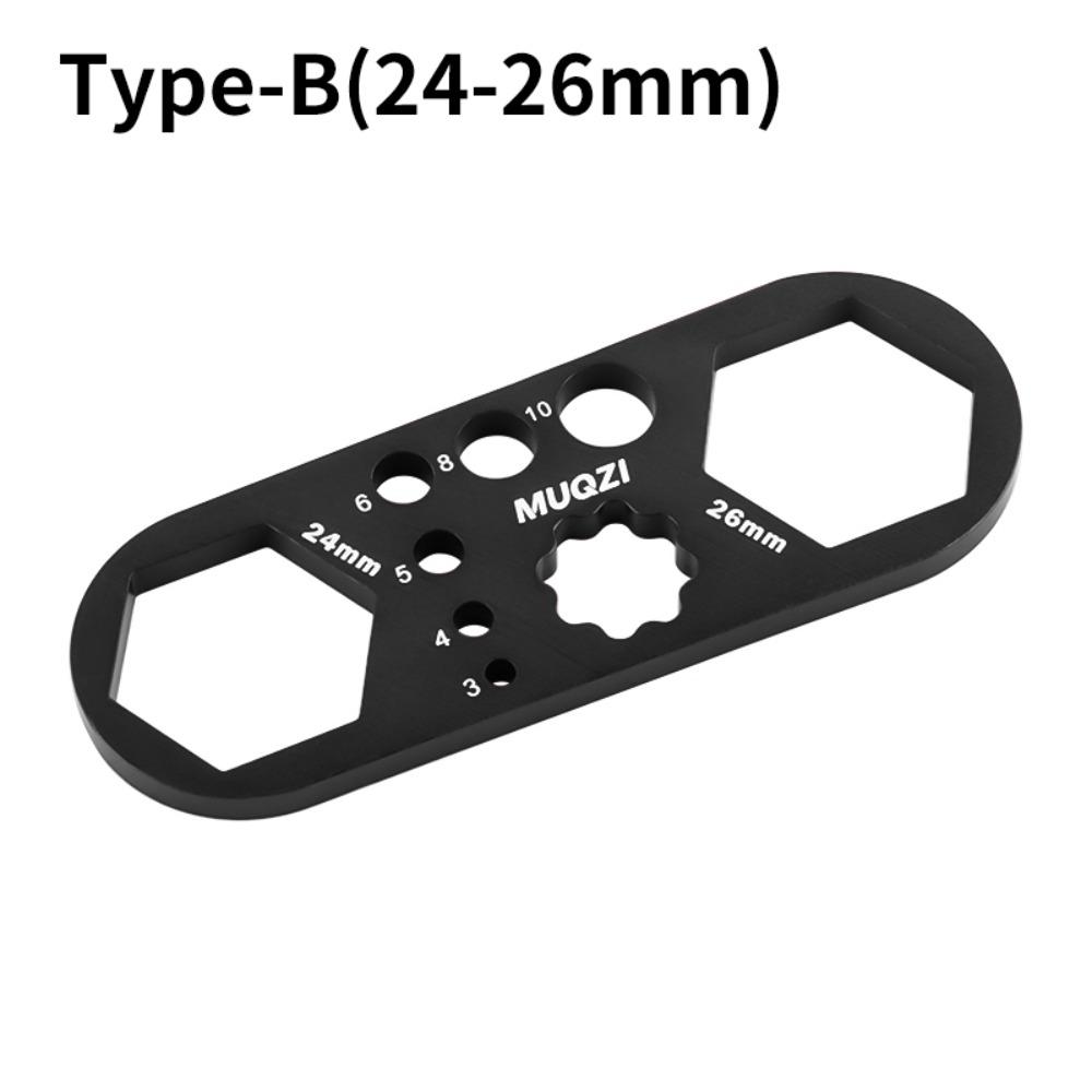 MTB Front Fork Removal Tools Shock Absorber Air Suspension Fork Bike 8T 12T Wrench for Suntour XCM XCR XCT RST ROCKSHOX