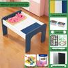 Children's Multifunctional Toy Table with Large Building Blocks