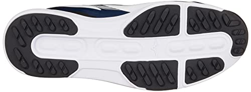 Mizuno Nexlite WG BOA Waterproof Golf Shoes, Men's, White/Navy, Size 25.0 cm, 3E
