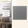 Zhengshang C3 Smart Graffiti Switch: WiFi+RF, Voice Control, EU Standard, Alexa & Google Compatible.