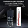 Mini Aquarium Heating Rod Fish Tank Aquarium Heater Submersible Thermostat Heater 18-34°C Adjustable Temperature USB Charging+