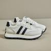 Women's Sports Shoes with Mesh Breathable Round Toe Thick Sole and Raised Dad Shoes Comfortable and Multifunctional