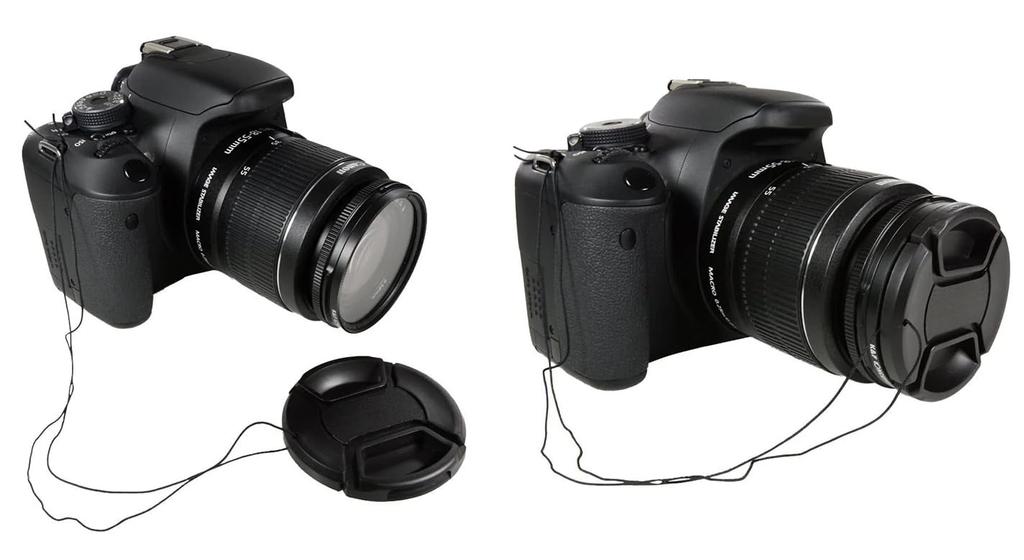 Audiophile Lens Camera Lens Lens Front Lens Protector Inner Universal Set Caps, 40.5mm Caps, Spring-Mounted, Anti-Loss Cord, Caps, Caps, Attachment,