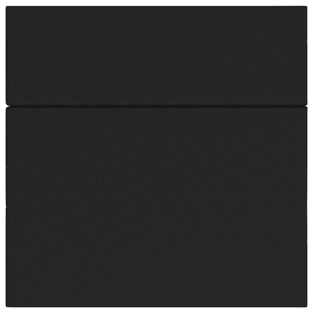 Folding Sofa Bed 180 x 67 x 45 cm Black