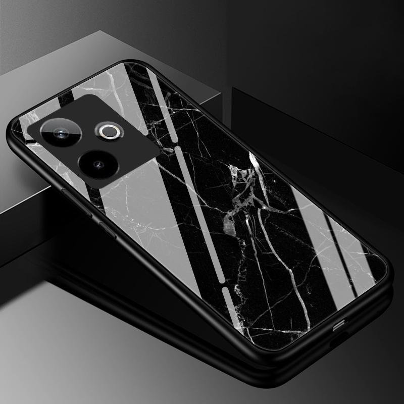 Tempered Glass Phone Case For Realme GT 7 Luxury Hard Back Bumper Cover for Realme GT7 5G Realme Neo7 Neo 7 SE Capa Soft Bumper