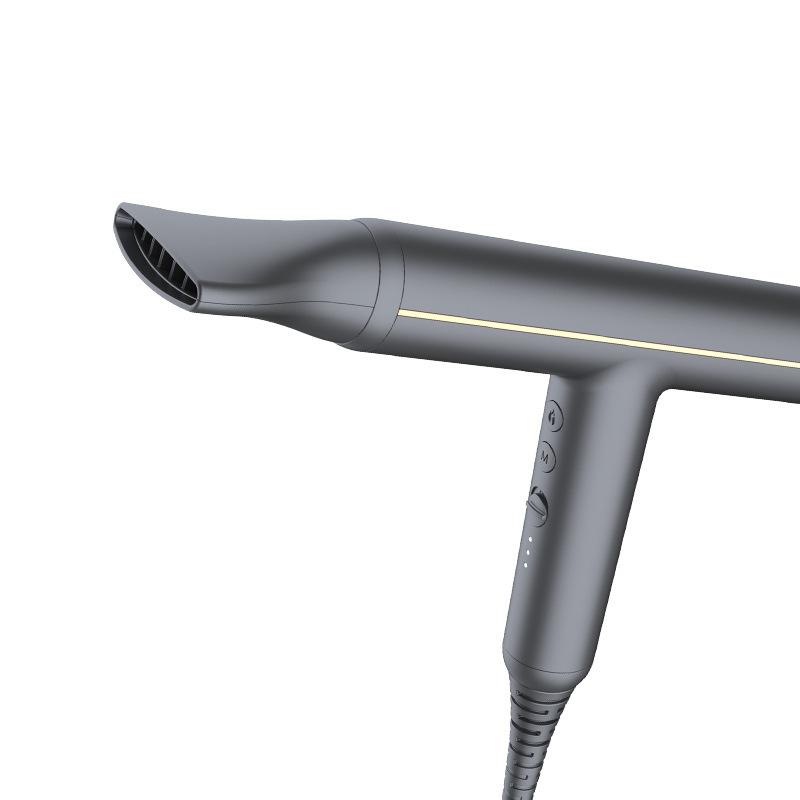 

Интеллектуальный высокоскоростной фен Девять режимов скорости ветра Уход за волосами с отрицательными ионами Высокая мощность Сверхлегкий Фен для быстрой укладки
