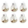 Round Christmas Hanging Balls 6cm/8cm Xmas Tree Pendants  Party Favors