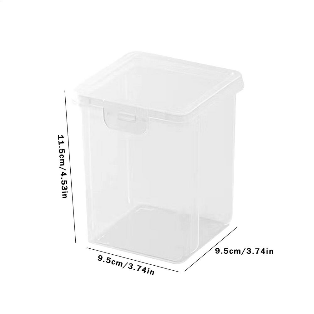 1pcs Portable Travel Box Cotton Swab Holder Case Detal Floss Jewelry Organizer Container Dust-proof Jewelry Accessories Box