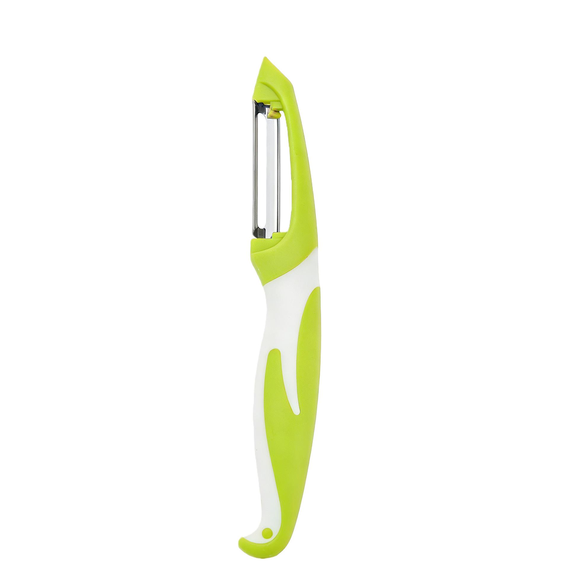 Non-slip Stainless Steel Multi-functional Potato and Fruit Peeler