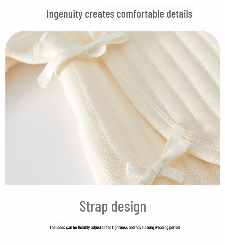 Herbst/Winter Neugeborenen Baumwoll-Strampler: Dünn, Entbeint, Warmluft-Baumwolle