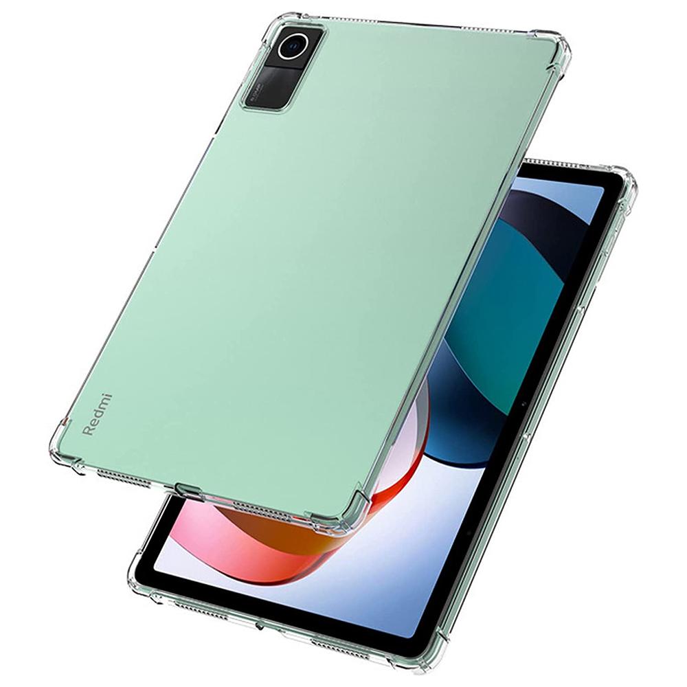 

For Xiaomi Redmi Pad Soft TPU Tablet Case Reinforced Corners Anti-drop Transparent Tablet Cover A