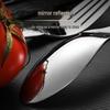 Dianrui'en Stainless Steel Fish Tail Embossed Spoons