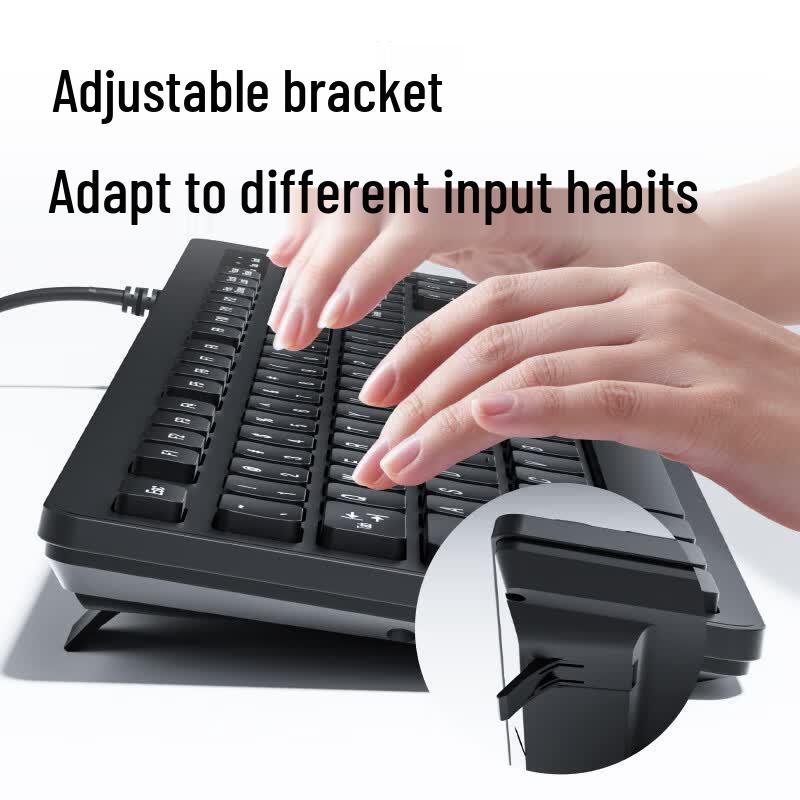 Deli LN311 Wired Full-Size Business Keyboard