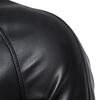 Men's leather jacket new men's clothing round neck motorcycle leather jacket washed pu leather motorcycle clothing jacket men