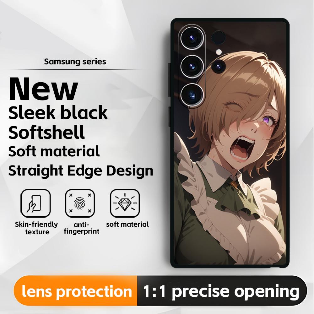 Classic Anime R-Redo of H-Healer  Phone Case For Samsung Galaxy S26 S25 S24 S23 S22 S21 Plus Ultra Note20 Soft Black