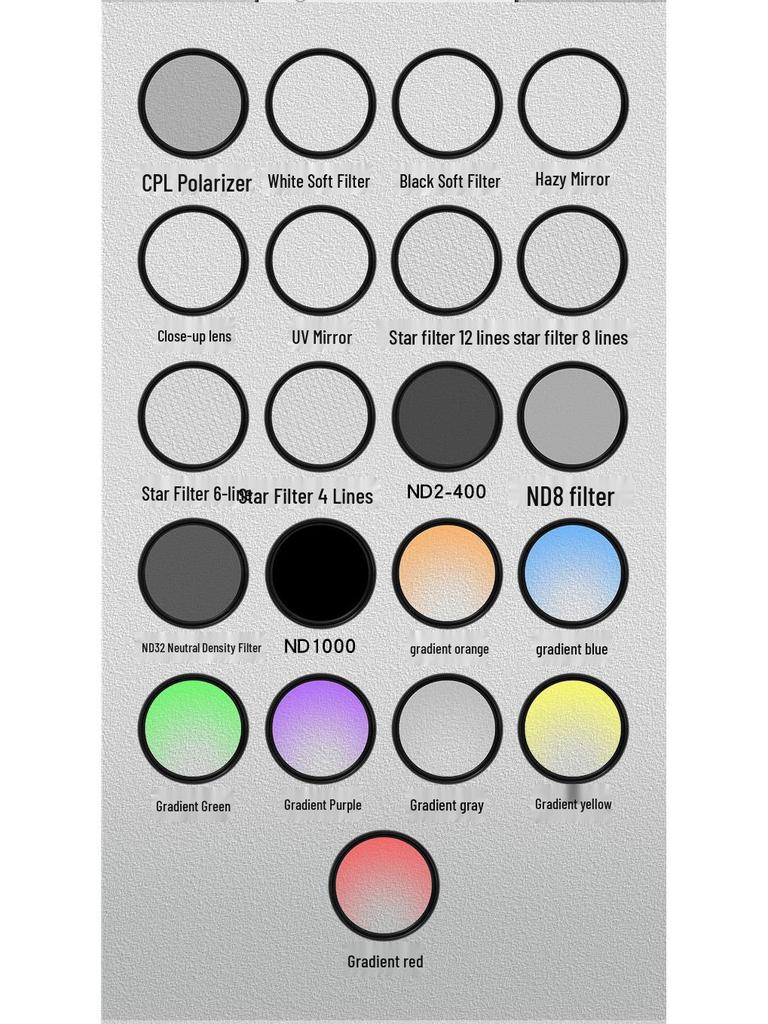 Apple iPhone 13 Pro Lens Filter Case - 52mm CPL Lens Set