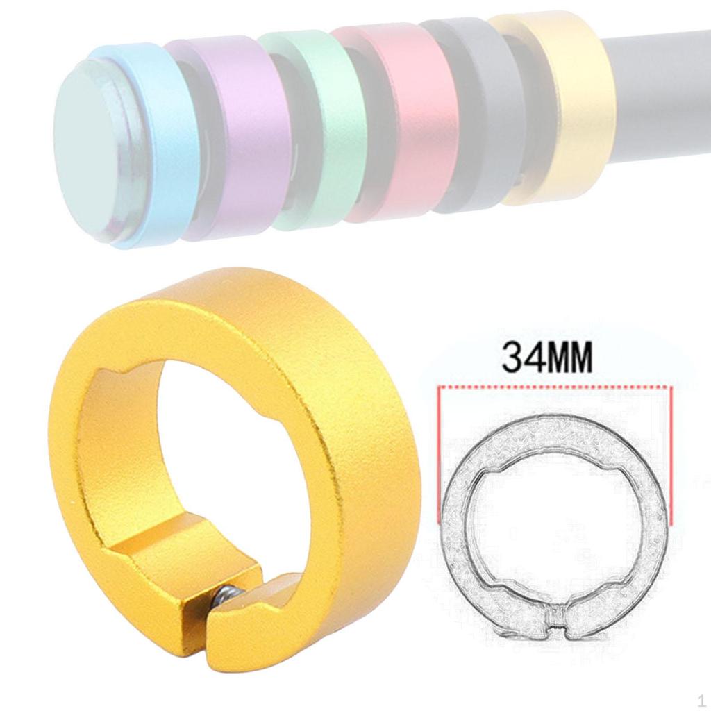 Fahrradgriffe Schnalle Schloss Fahrrad Lenker Ende Metall für 22,2 mm