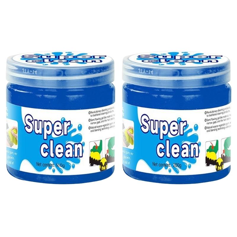 160g/200g Flexible Keyboard Cleaner Car Cleaning Gel Detailing Tool Automotive Interior Clean Gel Dust Mud