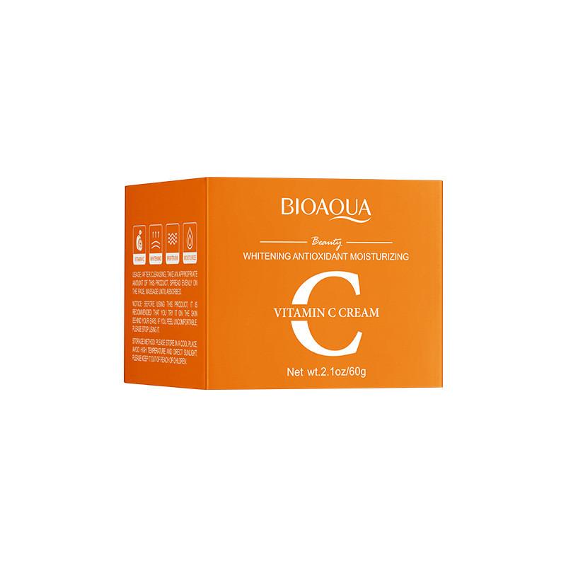 Bioaqua Vitamin C Brightening And Antioxidant Cream 60g For Radiant Skin Glow