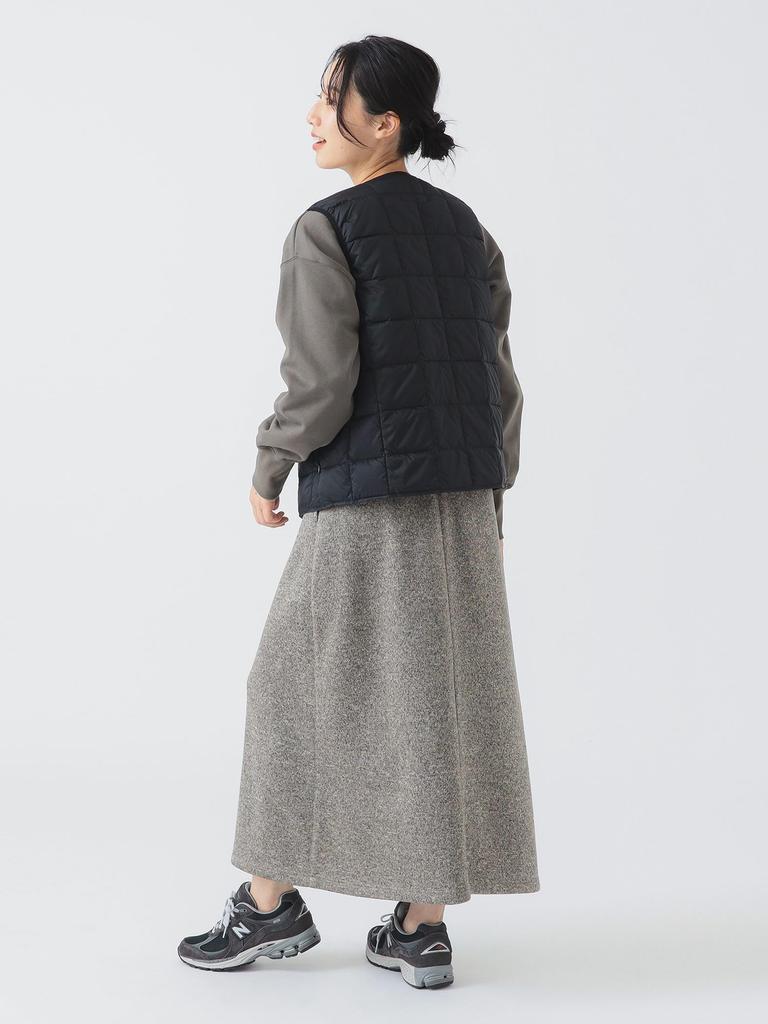 B:MING LIFE STORE by BEAMS Down Jacket/Vest [WEB Exclusive] TAION Inner Down Vest (M-XL) Women's Black XL