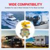200A Universal High Current Master Battery Disconnect Switch Relays Car Master Switch Kill Cut Off Isolator Switchs